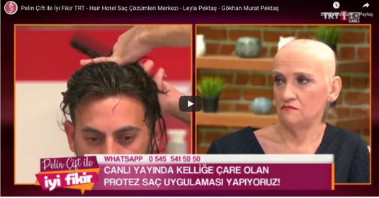 Pelin Çift ile İyi Fikir TRT - Hair Hotel Saç Çözümleri Merkezi - Leyla Pektaş - Gökhan Murat Pektaş