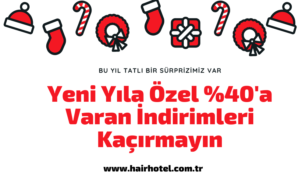 YENİ YILA ÖZEL %40 'A VARAN İNDİRİMLER